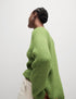 Cloud-Yarn Textured Crew Neck Jumper